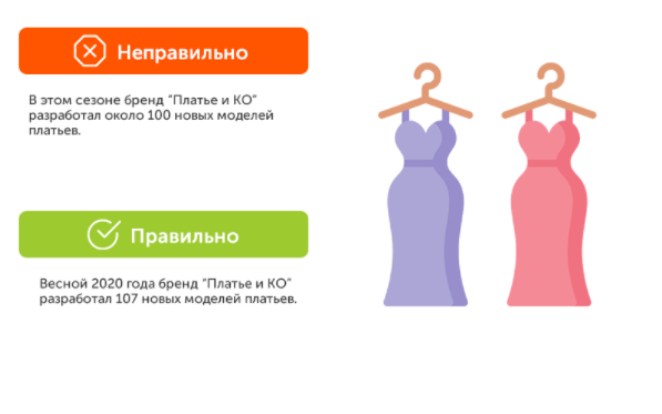 Примеры стоп слов