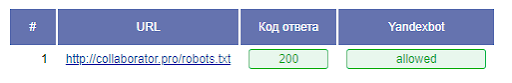 Проверка robots.txt на ошибки