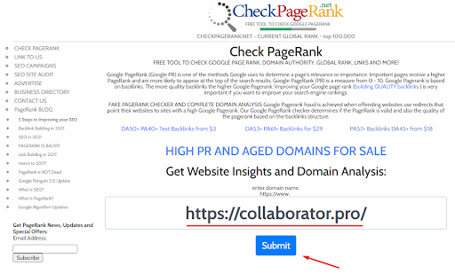 Как узнать Google PageRank